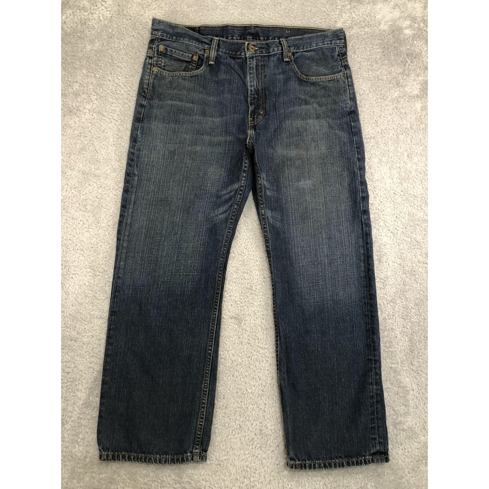 Levi's 569 Jeans Men's 37x30 (Tag 36x30) Blue Loose Straight Denim
